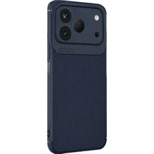 ALK Tecno Spark 50 4g Auto Focus Karbon Kapak - Lacivert