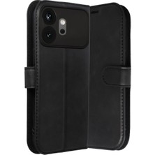 Eco Port Fa Aksesuar Huawei Honor 600 Trend S Plus Kapaklı Kılıf - Siyah