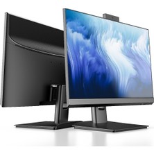 Iromx Mıo 27B512 I5-12450H 32GB 512GB Nvme SSD 27" Fhd IPS Nontouch Free-Dos Sıyah All In One Pc