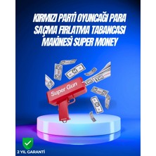 Hace Bazaar Dolar Boyutunda Kâğıt Atışı Yapan Pil Ile Çalışan Oyuncak Tabanca