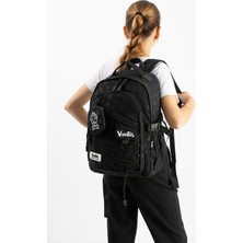 Ventis Qualty – Okul Çantası Su Geçirmez Klinkır Kumaş Unisex Sırt Çantası Model (9b)