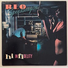 Epic Reo Speedwagon Hi Infidelity Lp Plak (1980 Dönem Amerika Baskı)