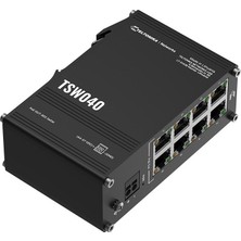 Teltonika TSW040 8 Port 10/100 8 Port Poe 240 Watt Yonetılemez Endüstriyel Swıtch