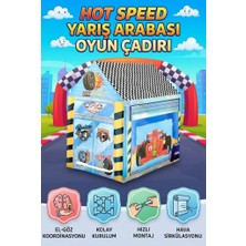 Farbu Oyuncak Hot Speed Iç ve Dış Mekan Çocuk Oyun Çadırı - Dayanıklı Pratik ve Kolay Kurulumlu