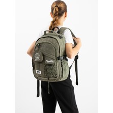 Ventis Qualty – Okul Çantası Su Geçirmez Klinkır Kumaş Unisex Sırt Çantası Model (9b)