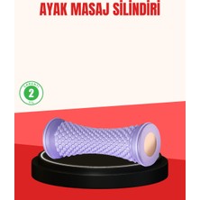 ALK Ayak Masaj Silindiri Derin Doku Masajı Kirpi Topu Akupunktur Etkili - Lisinya