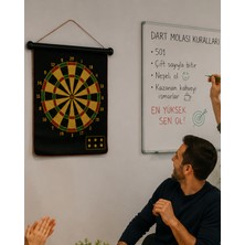 ALK Aile ve Arkadaş Oyunları Için Manyetik Dart Tahtası 6 Ok Dahil - Lisinya