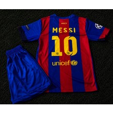 Candy Cup Messiyeni 2026/2027 Yeni Sezon 10 Numara Yeni Çocuk Forması 2'li Set (Bordo)