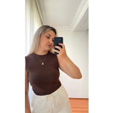Niora Basic Crop Bluz