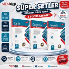 Akm Kitap Bilgi Sarmal Tyt Tarih Coğrafya ve Felsefe Soru Bankası Seti 3 Kitap