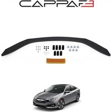 Drs Tuning Honda Civic 2016- Yılı ve Sonrası Uyumlu Kaput Rüzgarlığı 4mm
