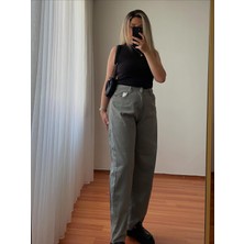 Niora Jean Görünümlü Tencel Kumaş Pantolon