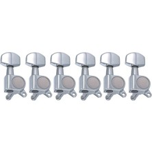 Valencia EMH7002CRR6 Elektro Gitar Burgu Seti Mashine Head Chrome