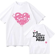 Tarzsokak Beyaz Xoxo Tour Baby Miko T-Shirts Youngmiko Rapper Printing Short Sleeve Summer O-N