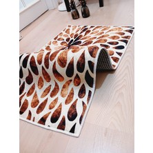 Ardizayn Leopar - Kaymaz Taban Banyo Halısı, Banyo Paspası (70x120cm)
