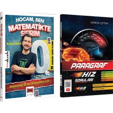 Akm Kitap Yargı Yayınları Tüm Adaylar Için Hocam Ben Matematikte Sıfırım ve Hız Renk Paragraf Soru Bankası Seti 2 Kitap