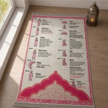 Belirtilmemiş iyico iyico Namaz Kılmayı Öğreten Seccade ( Pembe )