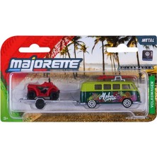 Majorette Volkswagen T1 ve Atv Trailer Model Araba