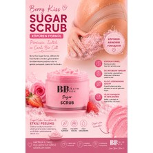 Bath Box Berry Kiss Köpüren Şeker Scrub,selülit Görünümünü Azaltan Doğal Peeling 160 gr