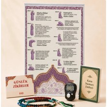 Belirtilmemiş Huzurlu Secde Rehberli 5'li Namaz Seti ( Mor )