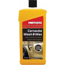 Detail Market Mothers California Gold Carnauba Wash & Wax Cilalı Şampuan 473 ml