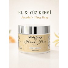 Koruyucu & Besleyici El ve Yüz Kremi, %100 Saf ve Katkısız, Portakal-Ylangylang, 50ML
