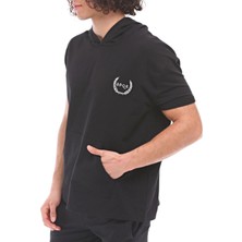 Raru Spqr Cotton Short Sleeved Hoodie Neptune SOTS101-005