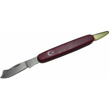 Ett My 004 Bağ / Bahçe/ Aşı Çakı Bıçağı 20 cm - Türk Bayraklı Plastik Sap