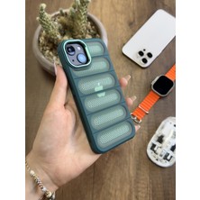 Mtl iPhone 14 Uyumlu Darbelere Hava Filtreli Yüksek Kamera Korumalı Şık West Silikon Kılıfı