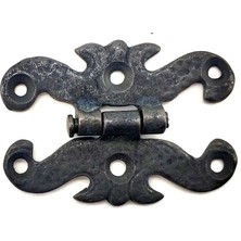 Ett Antika Tarz Dekoratif Pirinç Kelebek Menteşe - Oksit