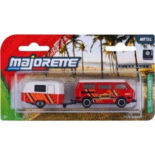 Majorette Volkswagen T3 ve Karavan Trailer Model Araba