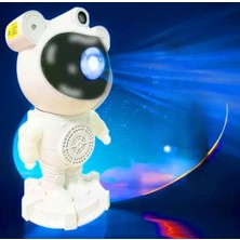 EC Shop rigour Astroboy Lighting Yıldız Projektör Astronot Işıklı Galaksi Samanyolu Projeksiyon Gece Lambası