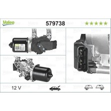 Valeo Ece-Umay Silecek Motoru Ön Clio Iii 06/05