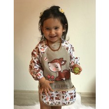 UmBaby Karaca Sıvı Geçirmez Bebek Mama Önlüğü 6-24 Ay | Blw Beslenme ve Etkinlik Önlüğü