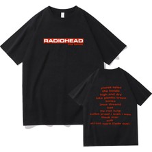 Tarzsokak Siyah Radiohead Müzik Grubu Baskı Li Bahar /er