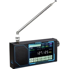 Hamgeek ATS25 Ultra Sdr Radyo Alıcısı Fm Sw Ssb Mw Lw Aır Band, Bluetooth Wifi, 4 Inç Dokunmatik Ekr