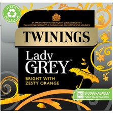 Twinings Lady Grey Narenciye Aromalı Bardak Poşet Siyah Çay 80 Adet