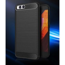 Ceponya Xiaomi Mi Note 3 Kılıf Karbon Fiber Tasarım Silikon