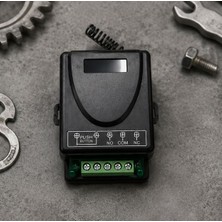 Kilit Market Mini Kuru Kontak Role 12-24-36 V Kumandasız