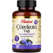 Balen ÇÖREKOTU YAĞI YUMUŞAK KAPSÜL 1380 MG*80
