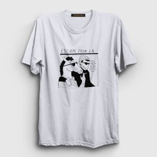 Presmono Unisex Beyaz Escape From La BoJack Horseman T-Shirt