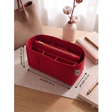 Marjinal W Club Altı Bolmelı Clutch Cantalı Organızer Kırmızı Renk  28 x 15  x 12 Olculudur ( Uzunluk x Yukseklık x Genıslık )