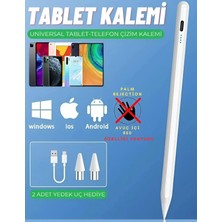 Şarjlı Dokunmatik Kalem Ios Android Windows Uyumlu Tablet Telefon iPad Yazı Çizim Kalemi
