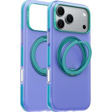 Torras Apple iPhone 18 Pro / 17 Pro Uyumlu Ostand O3 Hue Standlı Magsafe Kapak -