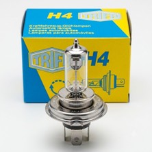Bezos Trıfa H4 60/55 Watt 12V P43T Halojen Far Ampulü 1 Adet Sarı 016661