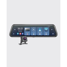 Hobibahçem Mey Ithalat® 1080P Çift Kameralı Dokunmatik Dikiz Aynası G Sensörlü