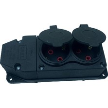 1 Adet Orel 1X16 2 Li Kauçuk Grup Priz 220 V