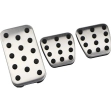 Honda Civic 16-20/crv 17-20/accord 14-18 Uyumlu Kaydırmaz Metal Manuel Pedal Seti 3 Prc
