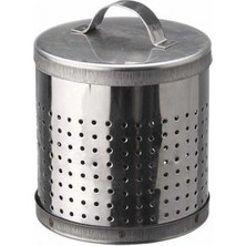 Semel Çelik Büyük Demlik Içi Çay Süzgeç Yükseklik= 7cm Çap= 6cm BX40