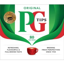 Pg Tips Original Klasik Bardak Poşet Siyah Çay 80 Adet
